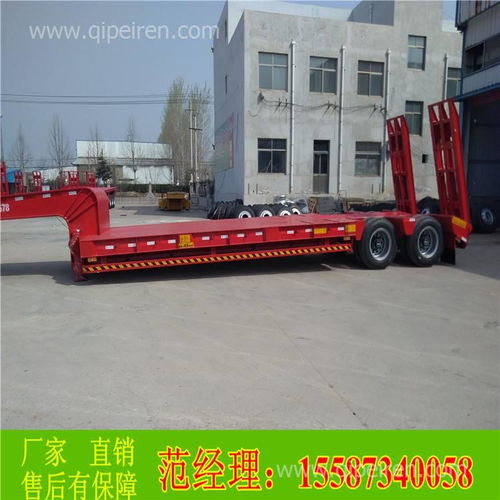 油田设备电力设备运输利器 低平板抽拉式拖挂车全解析